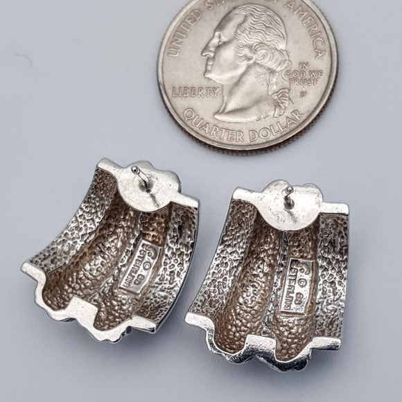 Awesome Sterling Silver Earrings - Picture 4 of 5